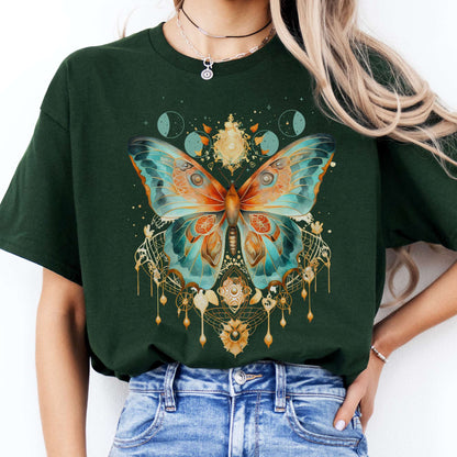 T-Shirt Mystical Butterfly T-Shirt The Mystic Eden