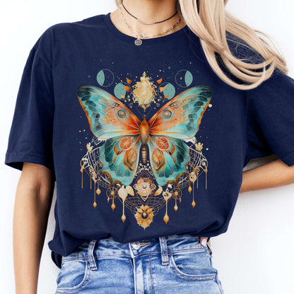 T-Shirt Mystical Butterfly T-Shirt The Mystic Eden