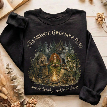 The Midnight Coven Book Club Literary Sweatshirt