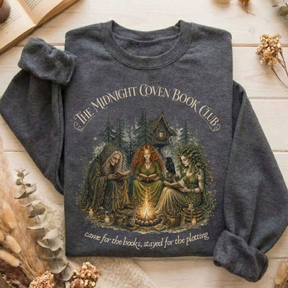 The Midnight Coven Book Club Literary Sweatshirt