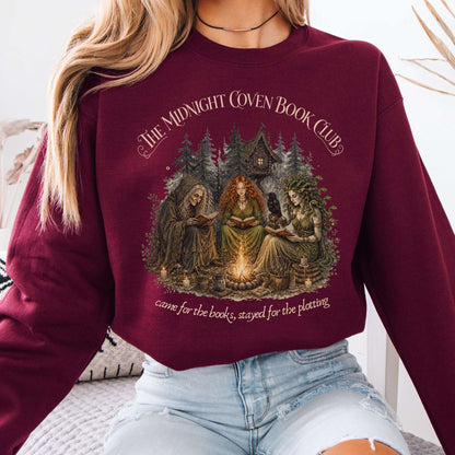 The Midnight Coven Book Club Literary Sweatshirt
