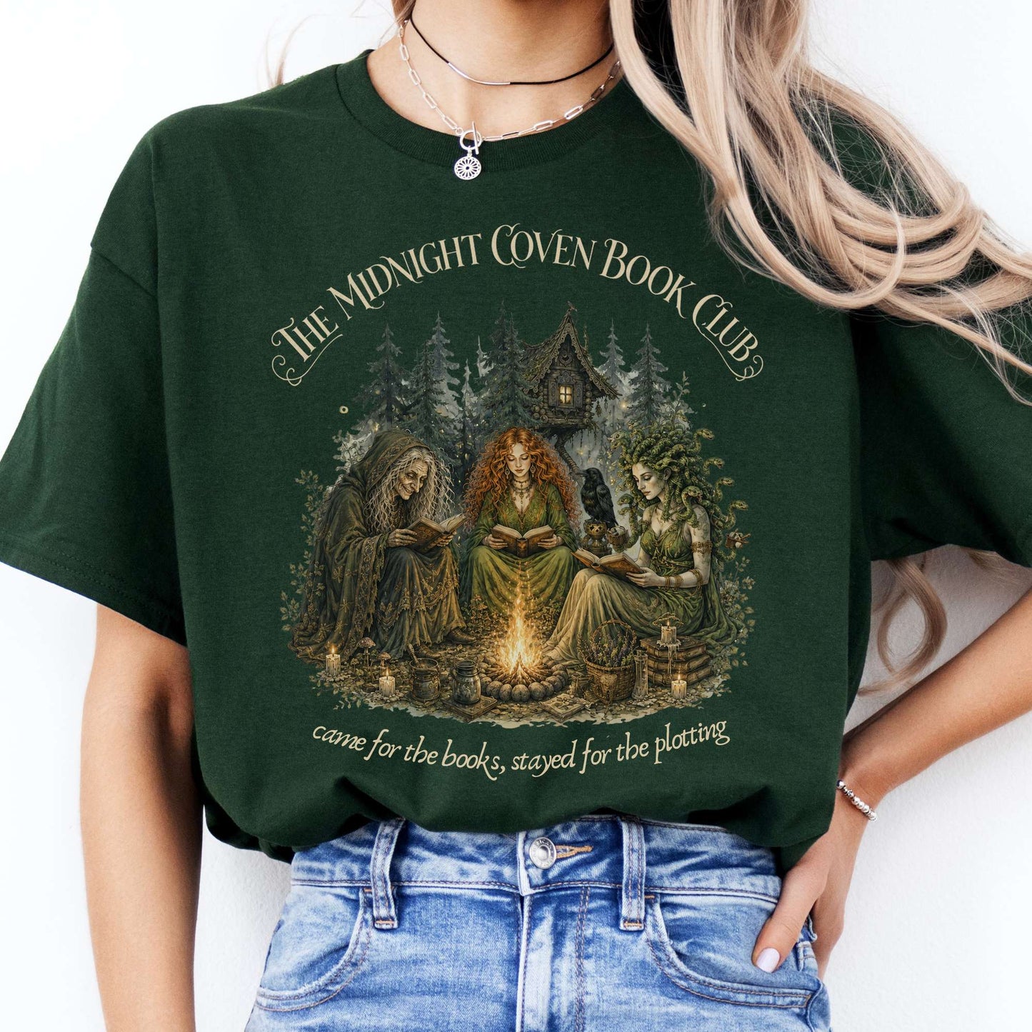 The Midnight Coven Book Club Literary T-Shirt