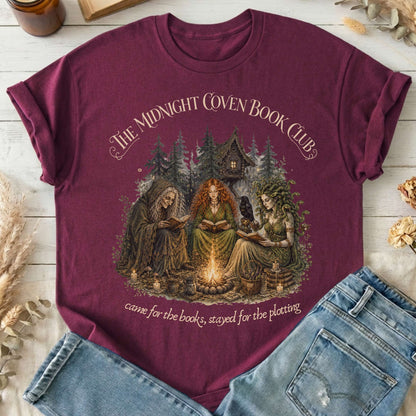 The Midnight Coven Book Club Literary T-Shirt