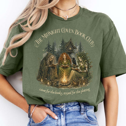 The Midnight Coven Book Club Literary T-Shirt