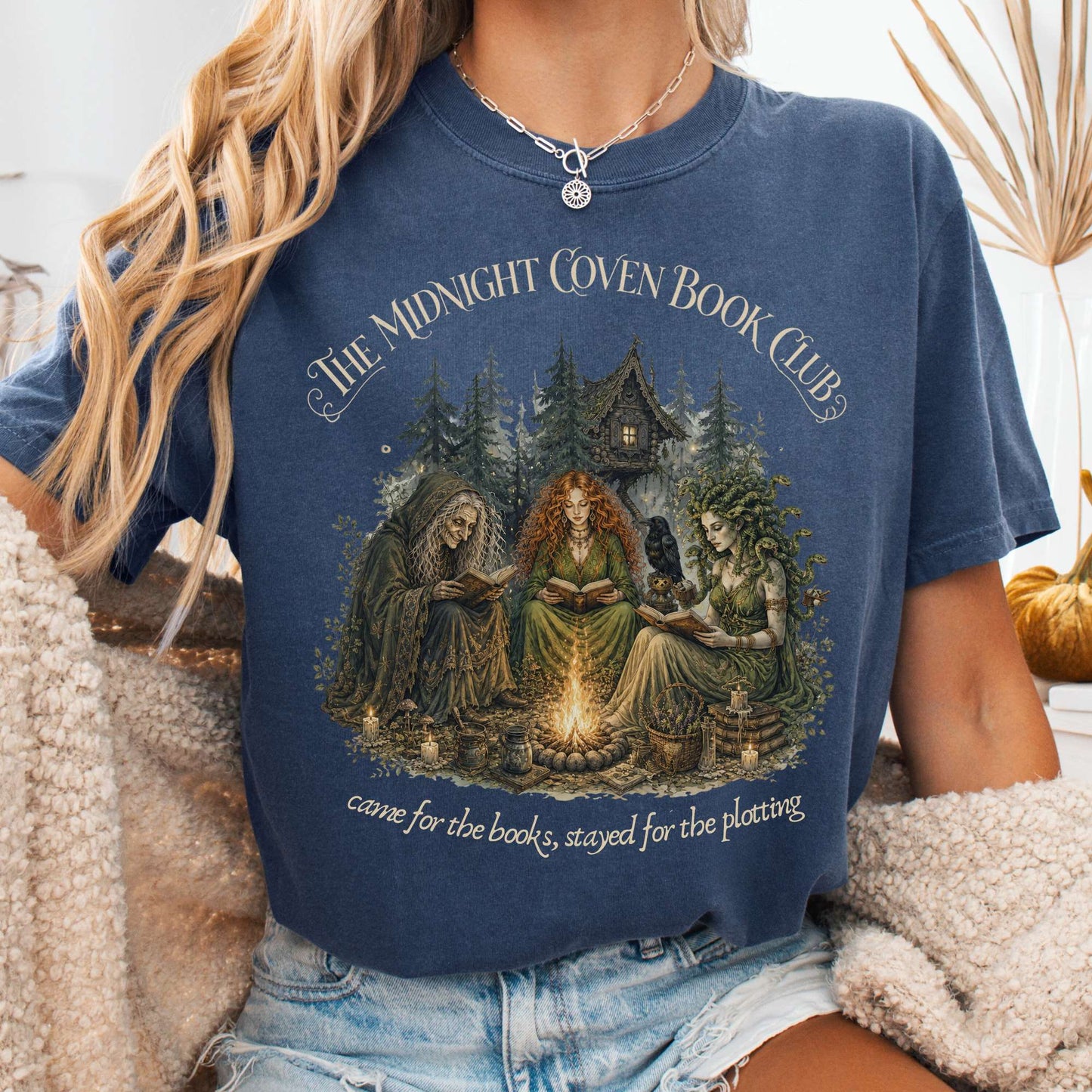 The Midnight Coven Book Club Literary T-Shirt