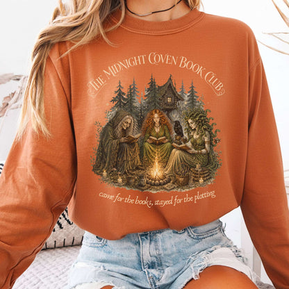 The Midnight Coven Book Club Literary Long Sleeve