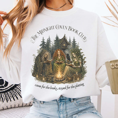 The Midnight Coven Book Club Literary Sweatshirt