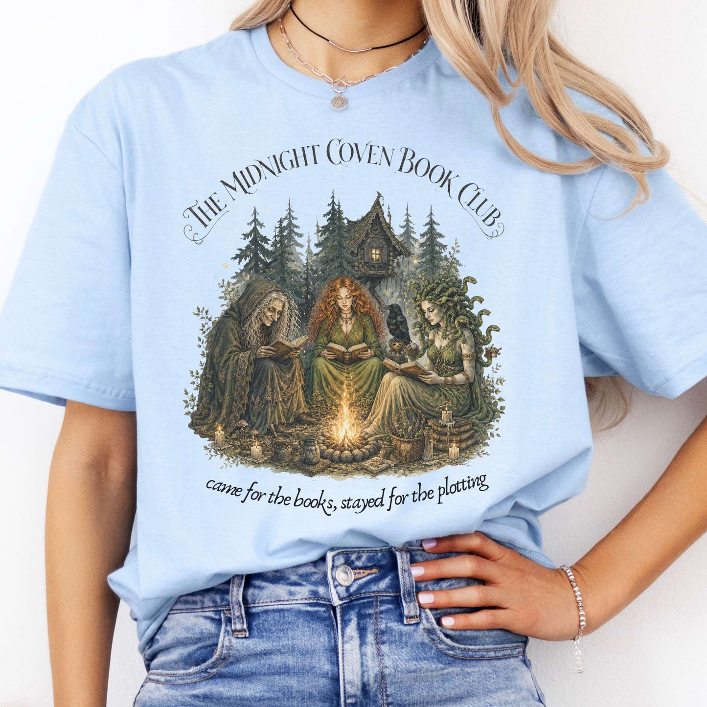 The Midnight Coven Book Club Literary T-Shirt