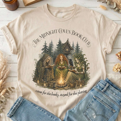 The Midnight Coven Book Club Literary T-Shirt