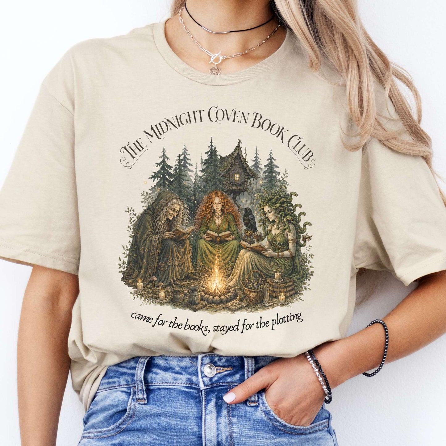 The Midnight Coven Book Club Literary T-Shirt