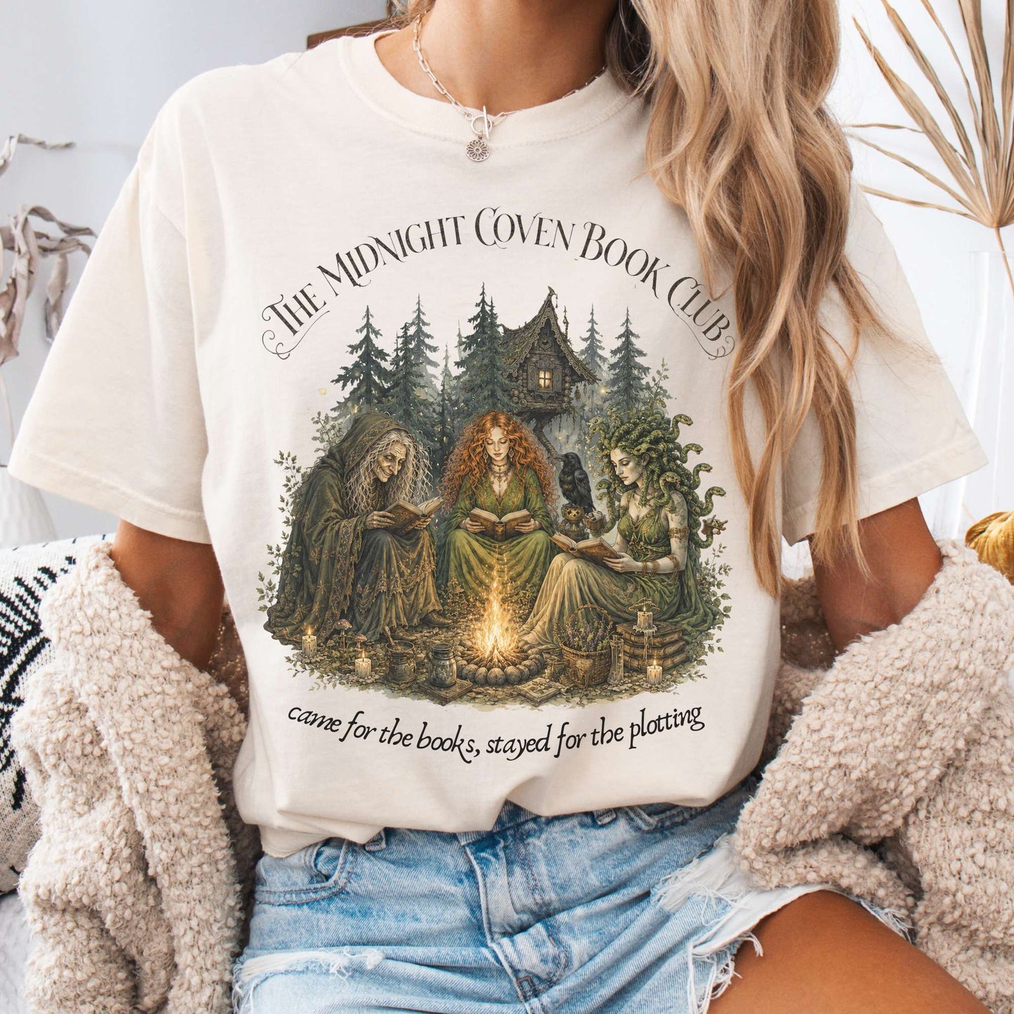 The Midnight Coven Book Club Literary T-Shirt