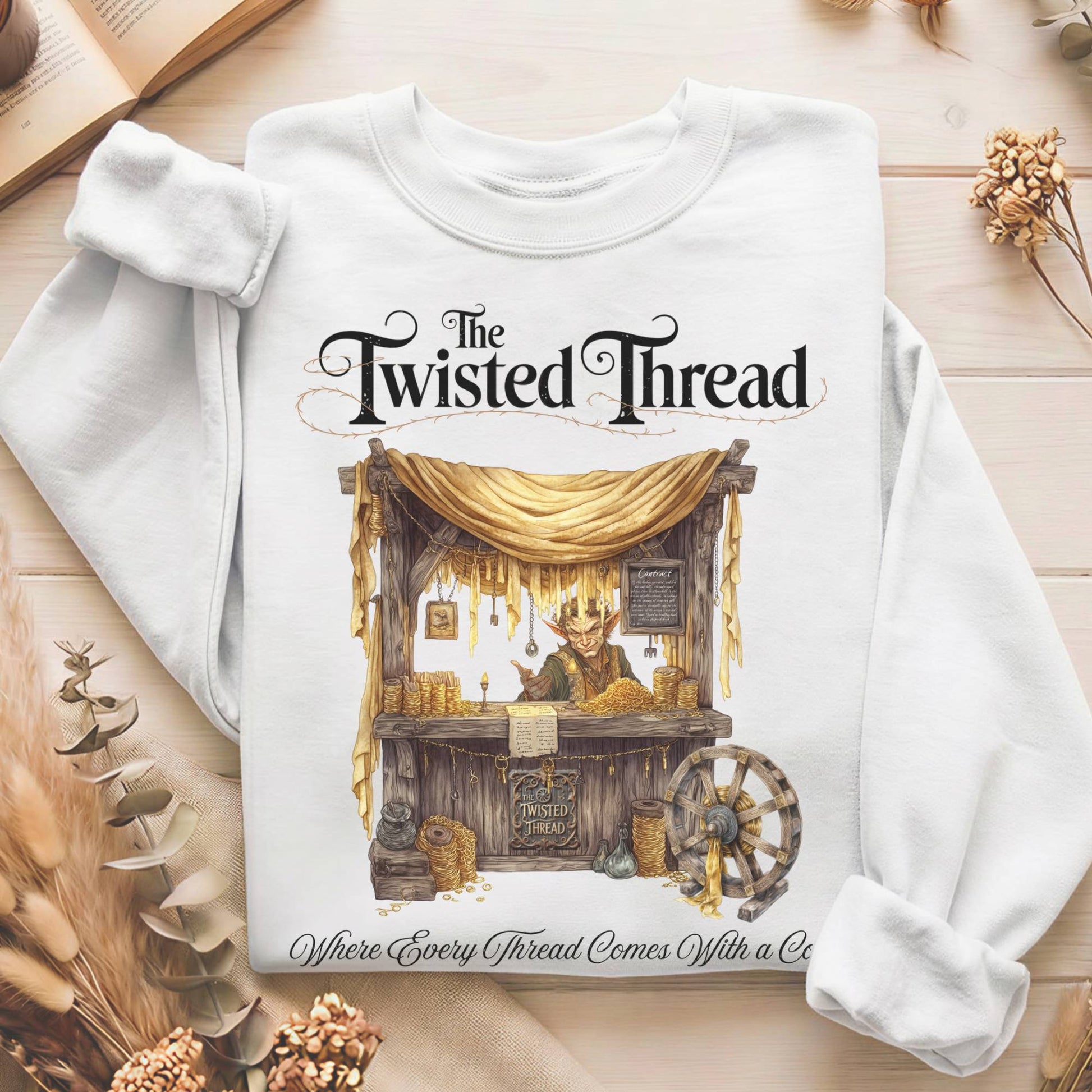 Sweatshirt White / S Design 182 Sweatshirt The Mystic Eden