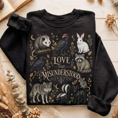Love the Misunderstood Woodland Creatures Sweatshirt