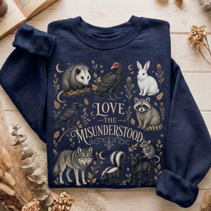 Love the Misunderstood Woodland Creatures Sweatshirt