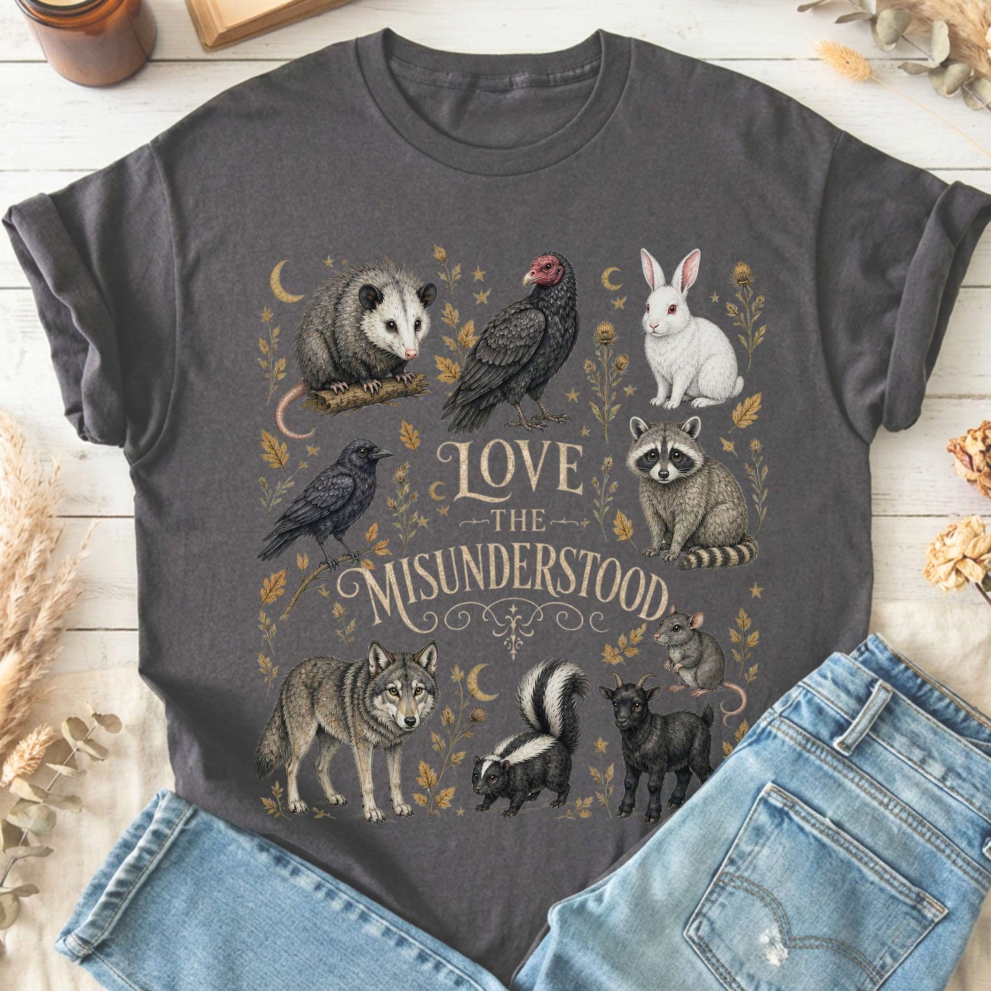 Love the Misunderstood Woodland Creatures T-Shirt