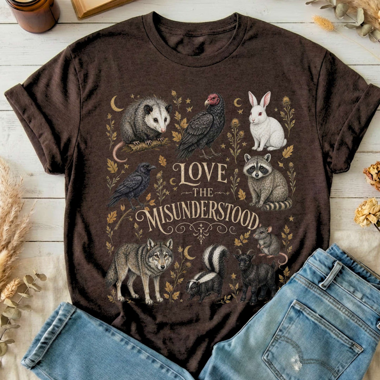 Love the Misunderstood Woodland Creatures T-Shirt