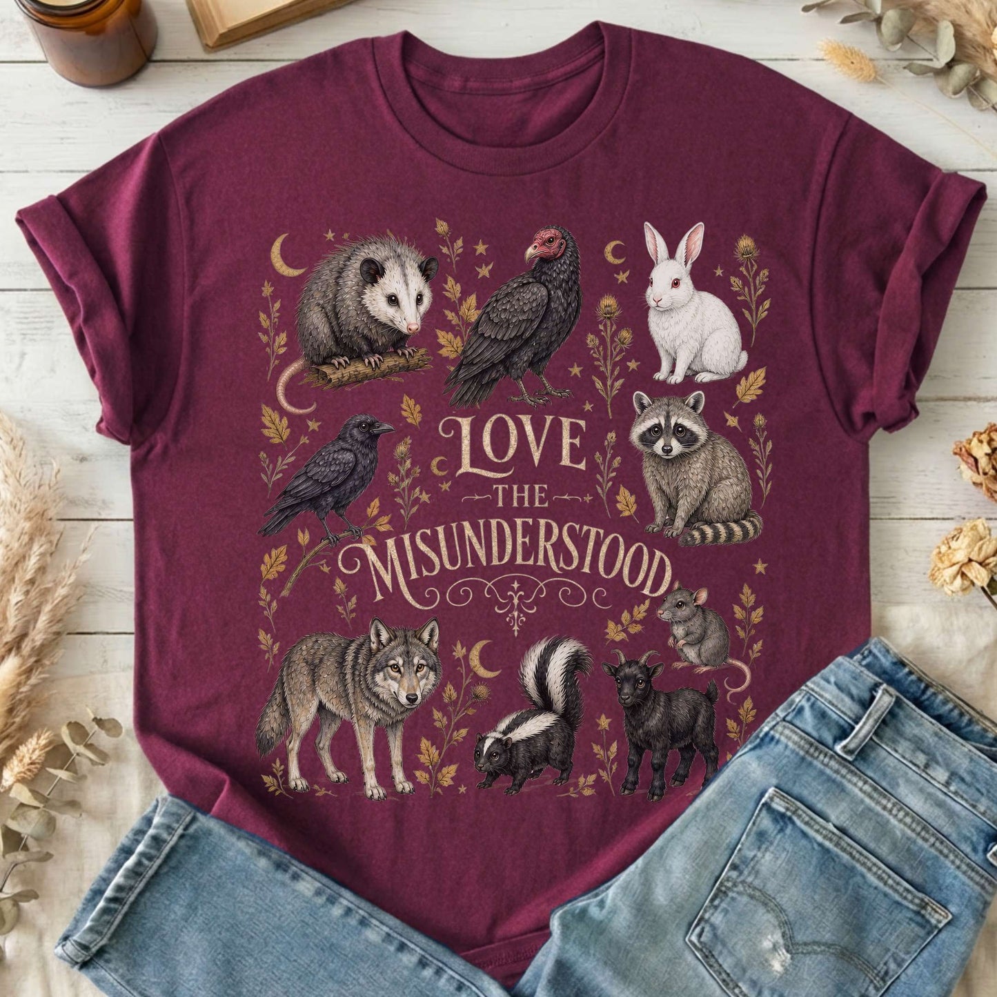 Love the Misunderstood Woodland Creatures T-Shirt