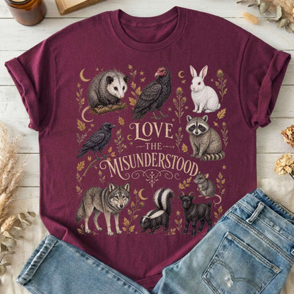 Love the Misunderstood Woodland Creatures T-Shirt