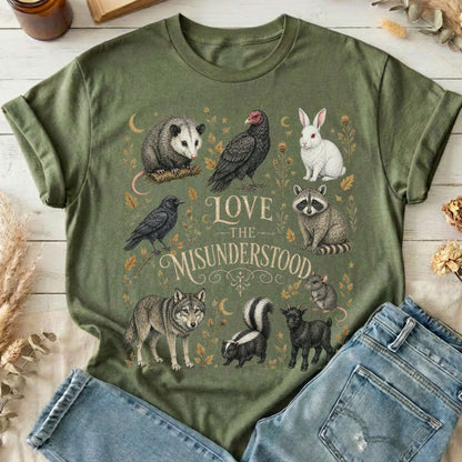 Love the Misunderstood Woodland Creatures T-Shirt