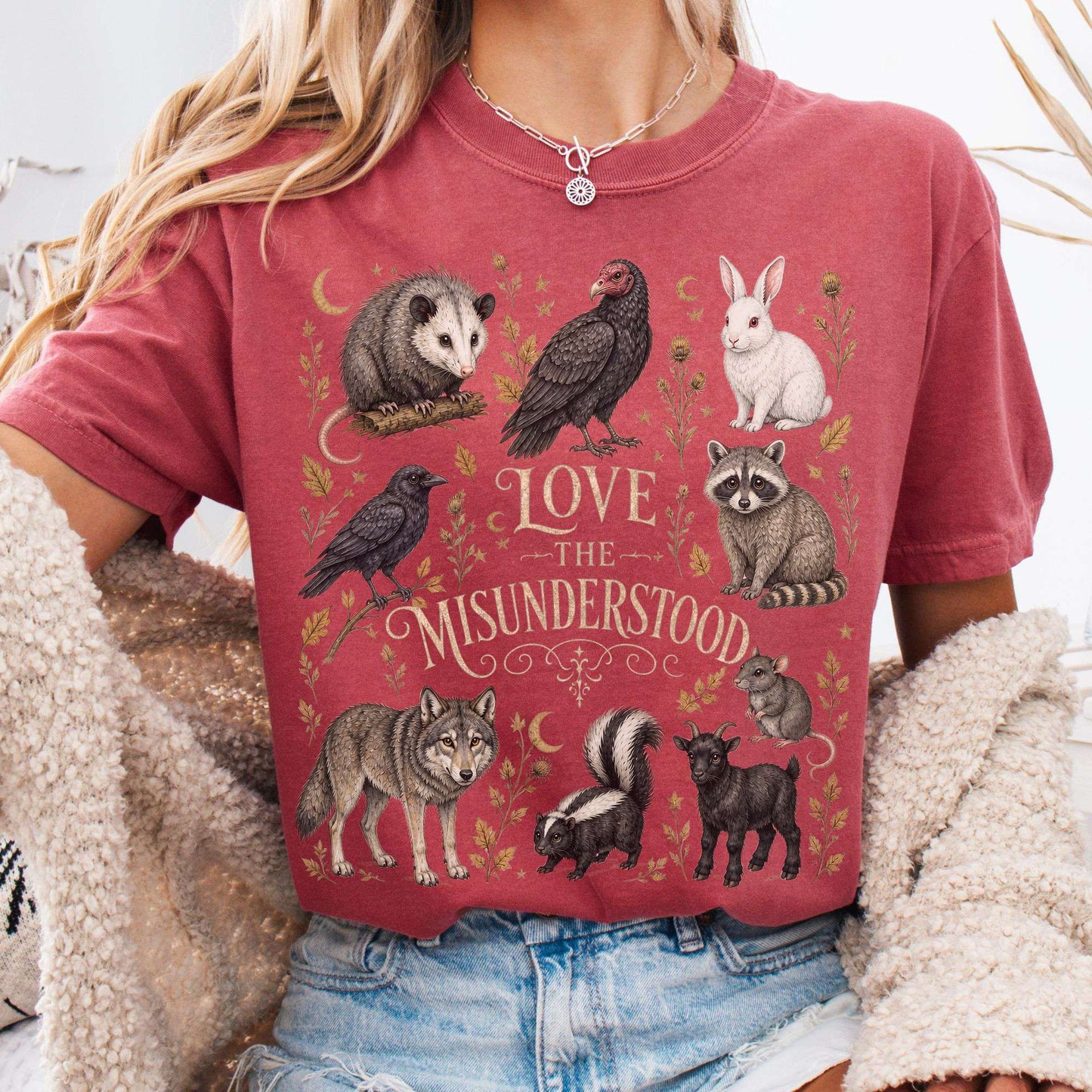 Love the Misunderstood Woodland Creatures T-Shirt