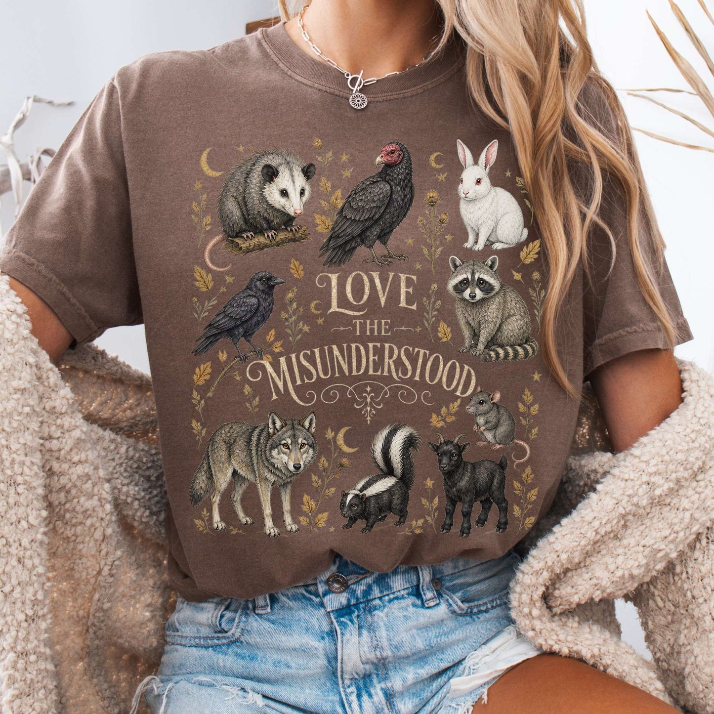 Love the Misunderstood Woodland Creatures T-Shirt