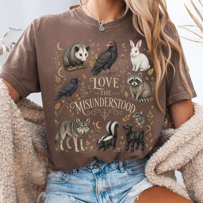 Love the Misunderstood Woodland Creatures T-Shirt