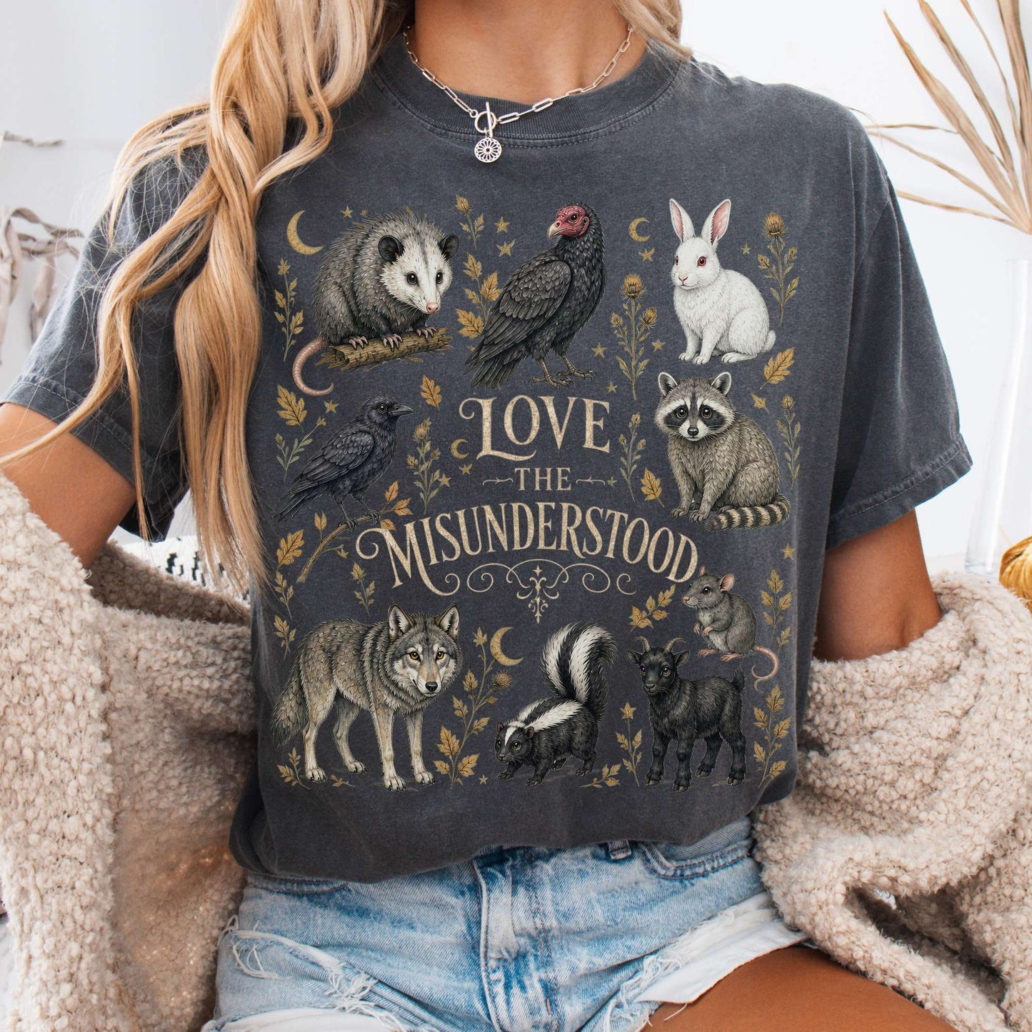 Love the Misunderstood Woodland Creatures T-Shirt