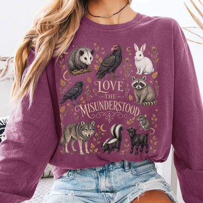 Love the Misunderstood Woodland Creatures Long Sleeve