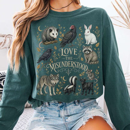 Love the Misunderstood Woodland Creatures Long Sleeve