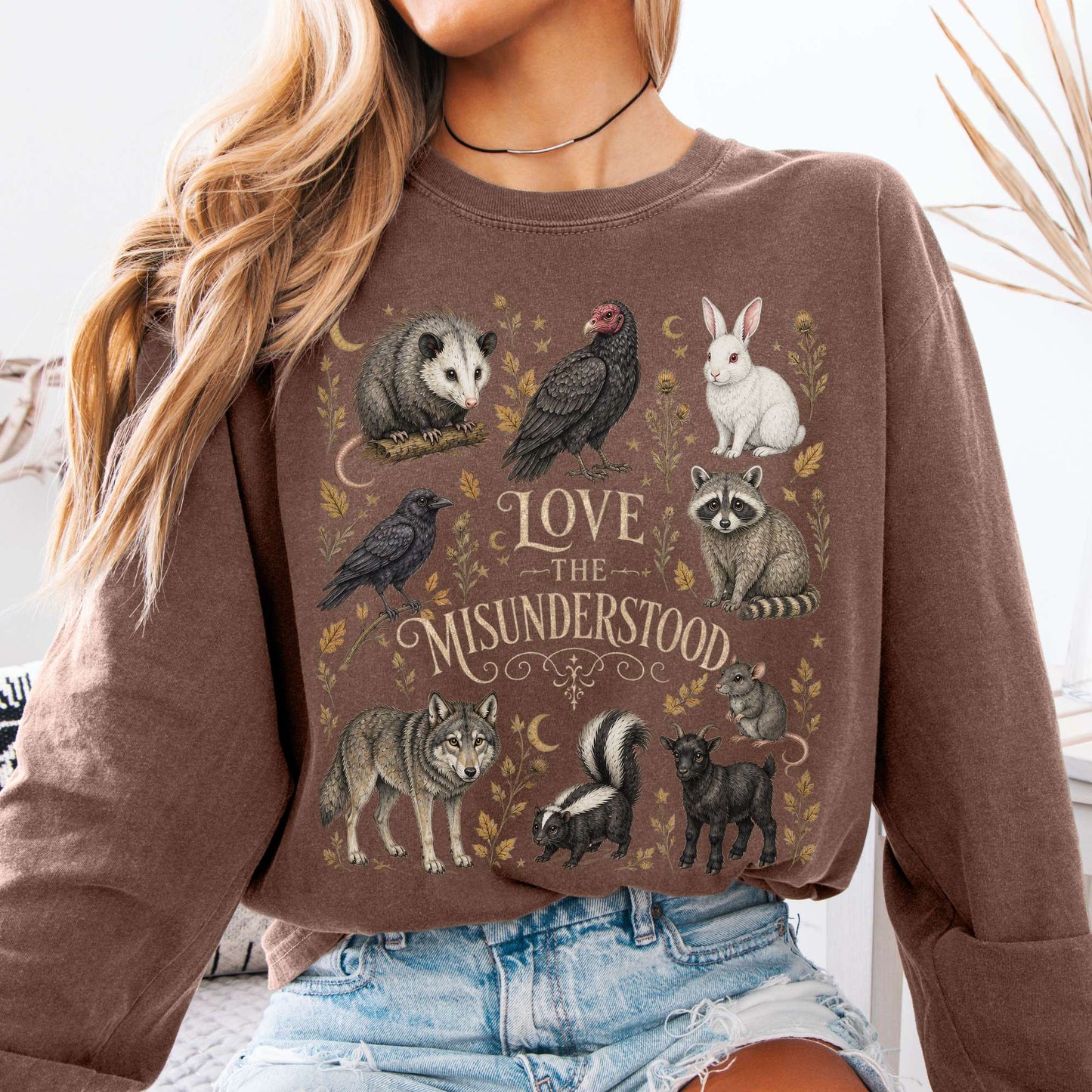 Love the Misunderstood Woodland Creatures Long Sleeve