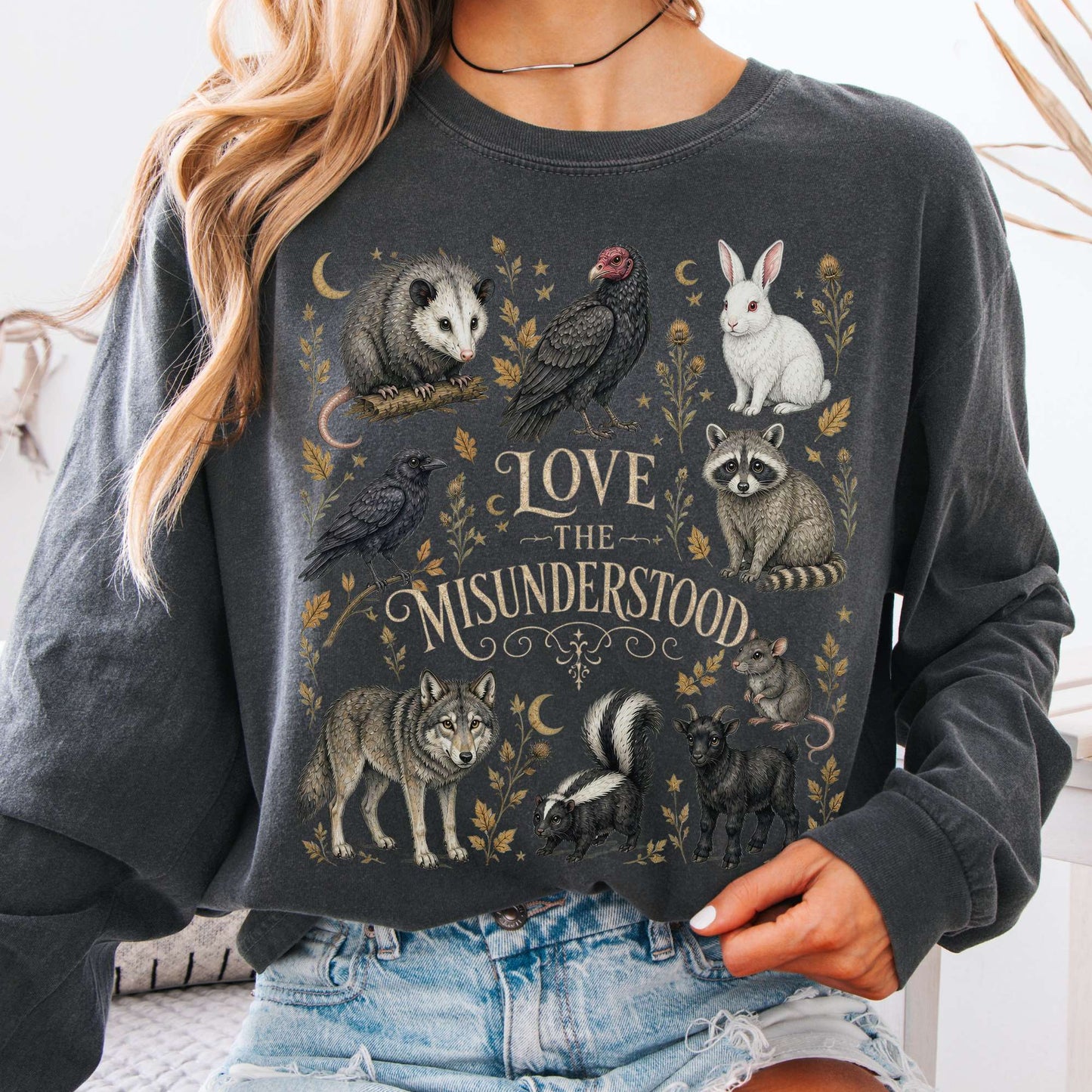 Love the Misunderstood Woodland Creatures Long Sleeve