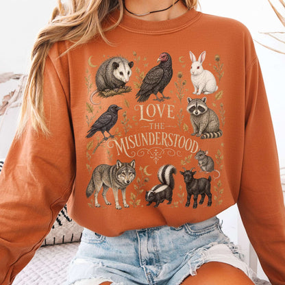 Love the Misunderstood Woodland Creatures Long Sleeve