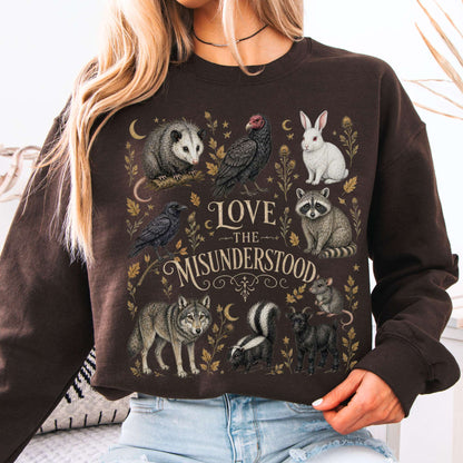 Love the Misunderstood Woodland Creatures Sweatshirt