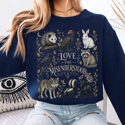 Love the Misunderstood Woodland Creatures Sweatshirt
