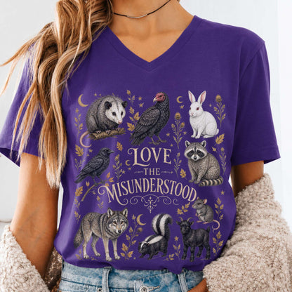 Love the Misunderstood Woodland Creatures V-Neck
