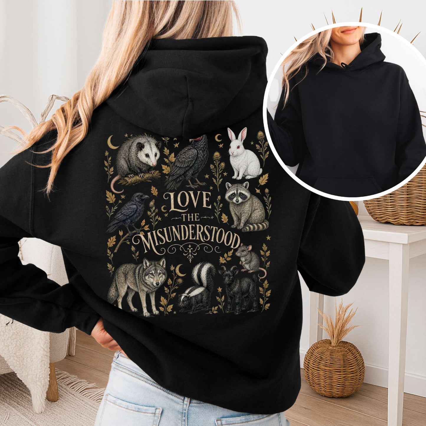 Love the Misunderstood Woodland Creatures Hoodie
