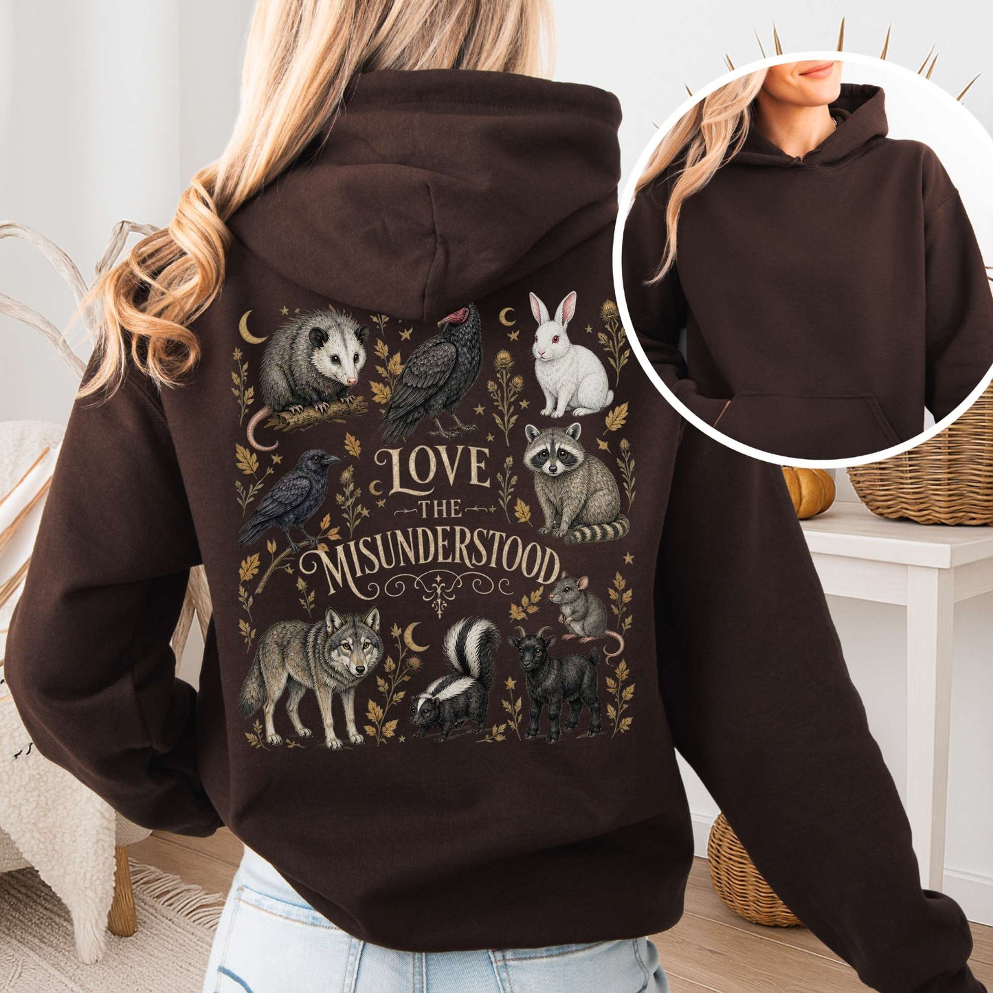 Love the Misunderstood Woodland Creatures Hoodie