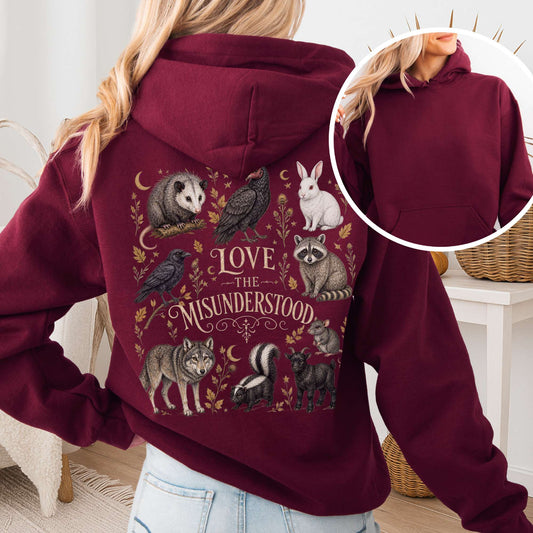 Love the Misunderstood Woodland Creatures Hoodie