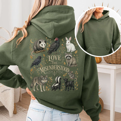 Love the Misunderstood Woodland Creatures Hoodie
