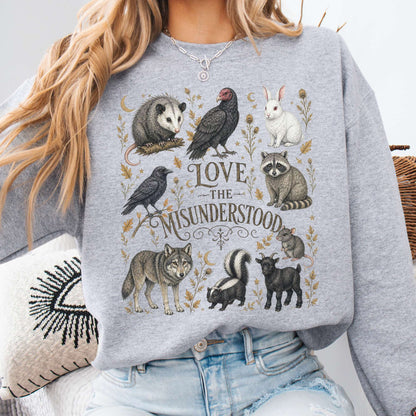 Love the Misunderstood Woodland Creatures Sweatshirt
