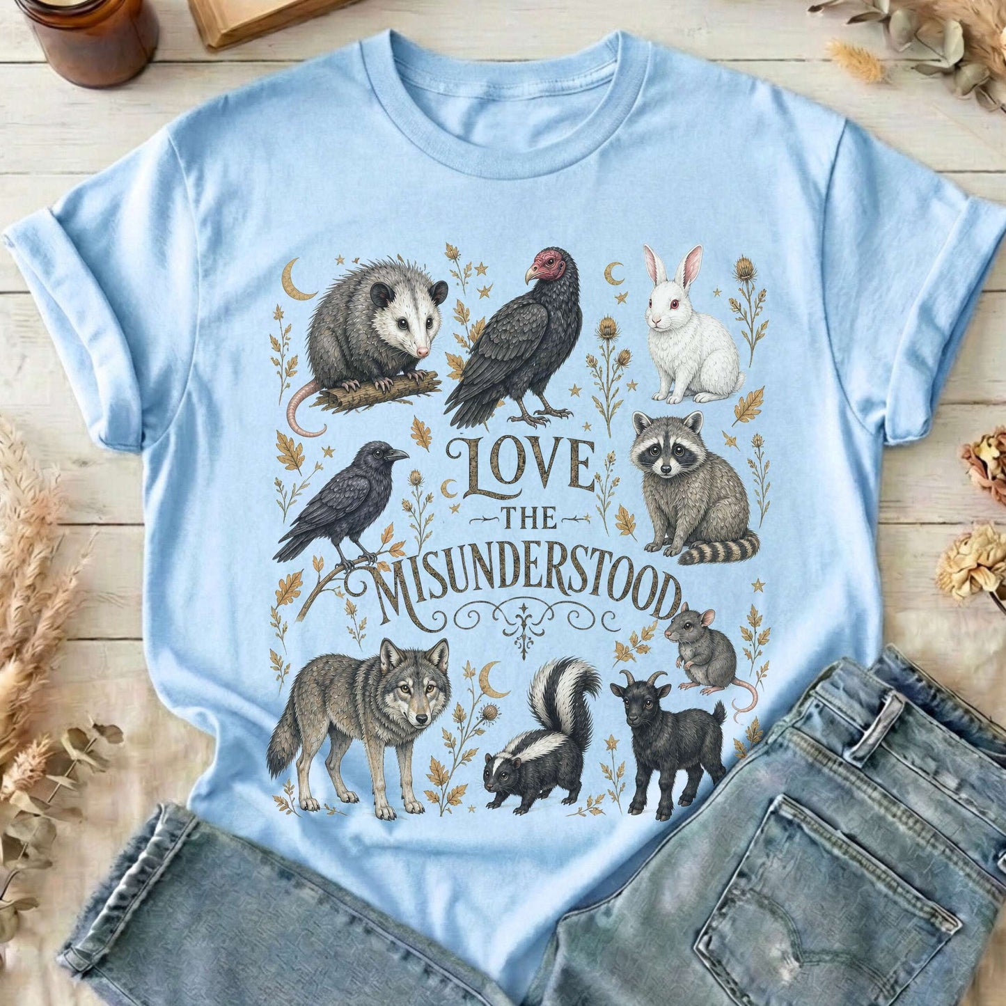 Love the Misunderstood Woodland Creatures T-Shirt