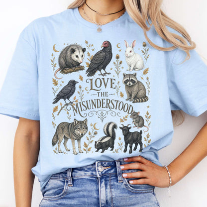 Love the Misunderstood Woodland Creatures T-Shirt