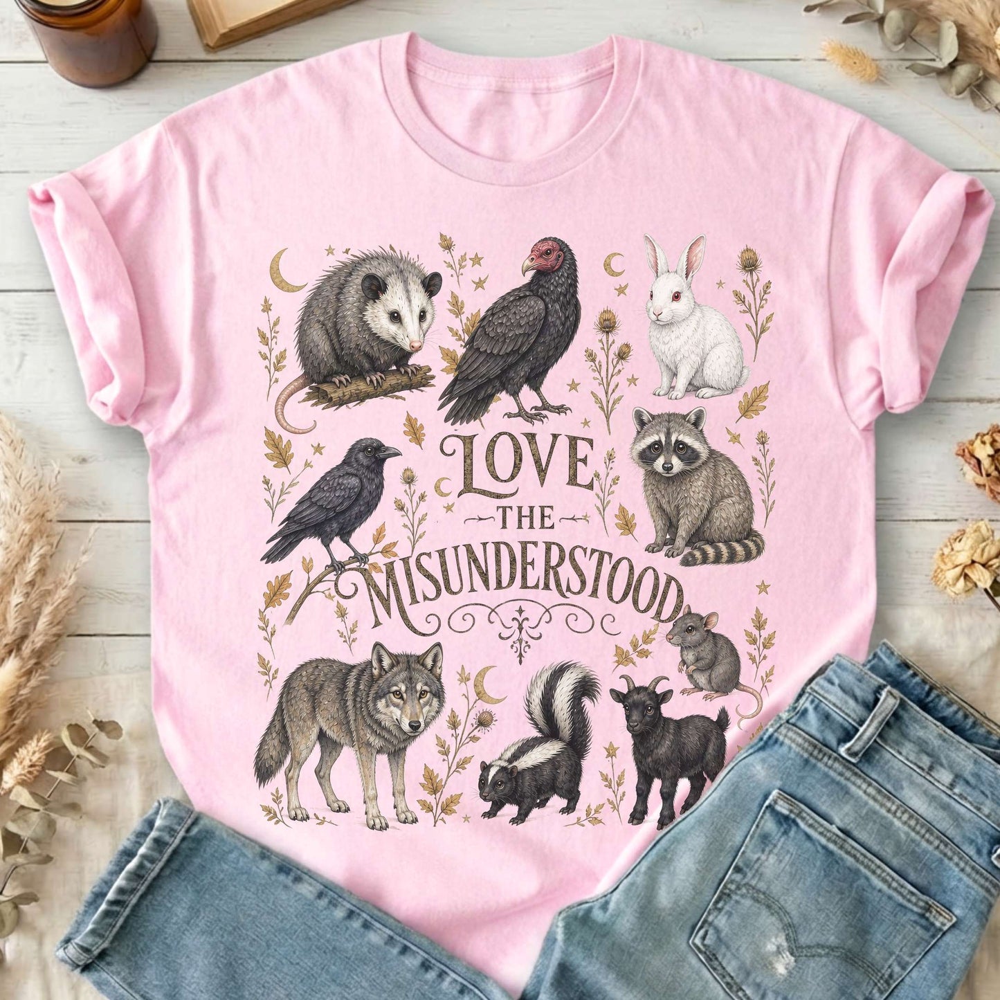 Love the Misunderstood Woodland Creatures T-Shirt