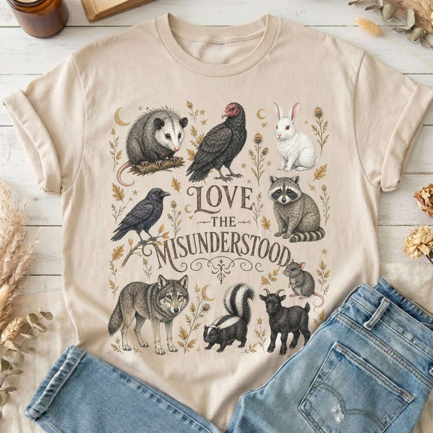 Love the Misunderstood Woodland Creatures T-Shirt