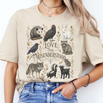 Love the Misunderstood Woodland Creatures T-Shirt