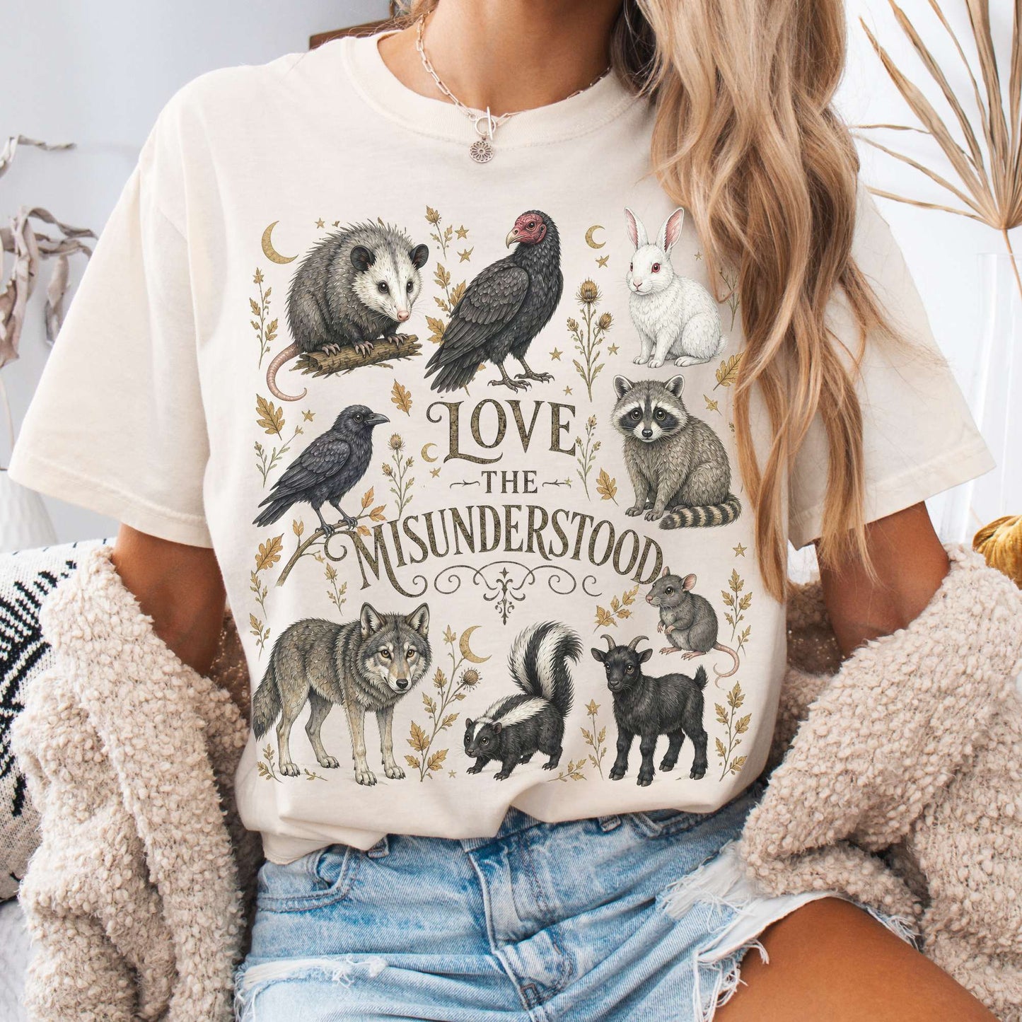 Love the Misunderstood Woodland Creatures T-Shirt