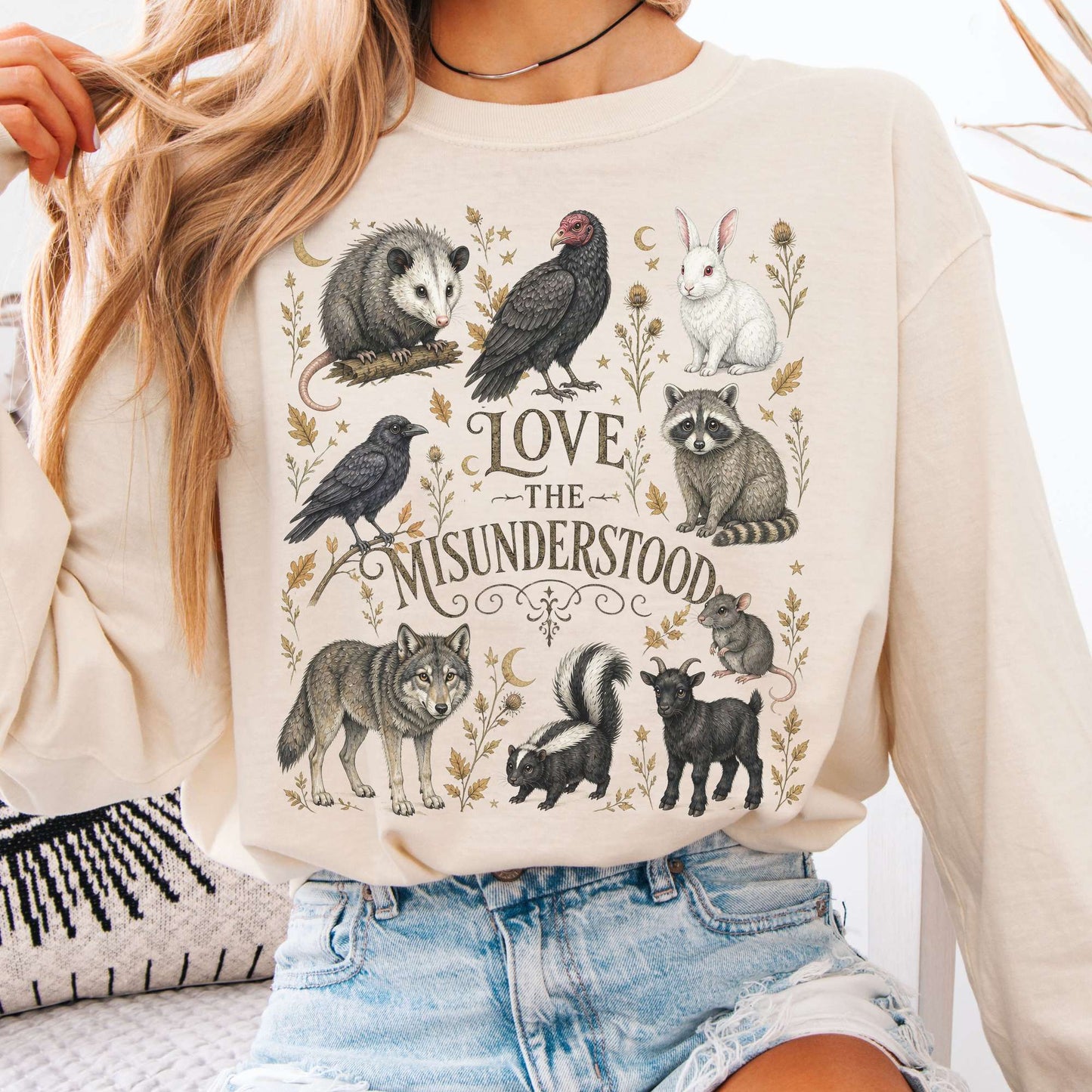 Love the Misunderstood Woodland Creatures Long Sleeve
