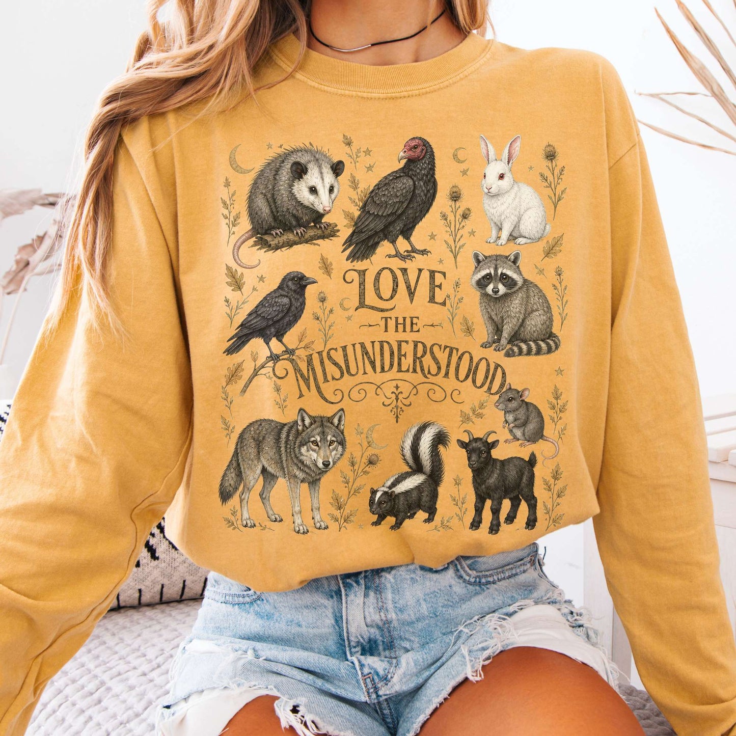 Love the Misunderstood Woodland Creatures Long Sleeve