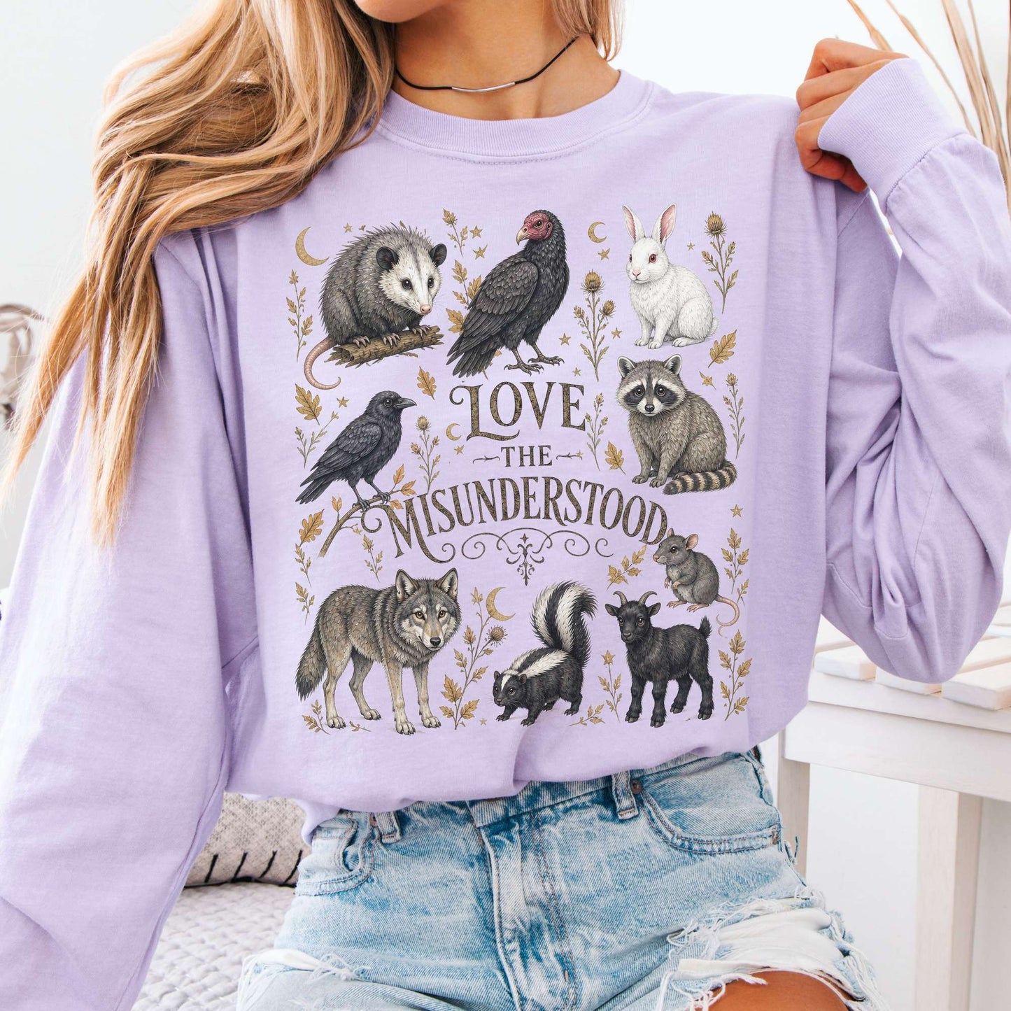 Love the Misunderstood Woodland Creatures Long Sleeve