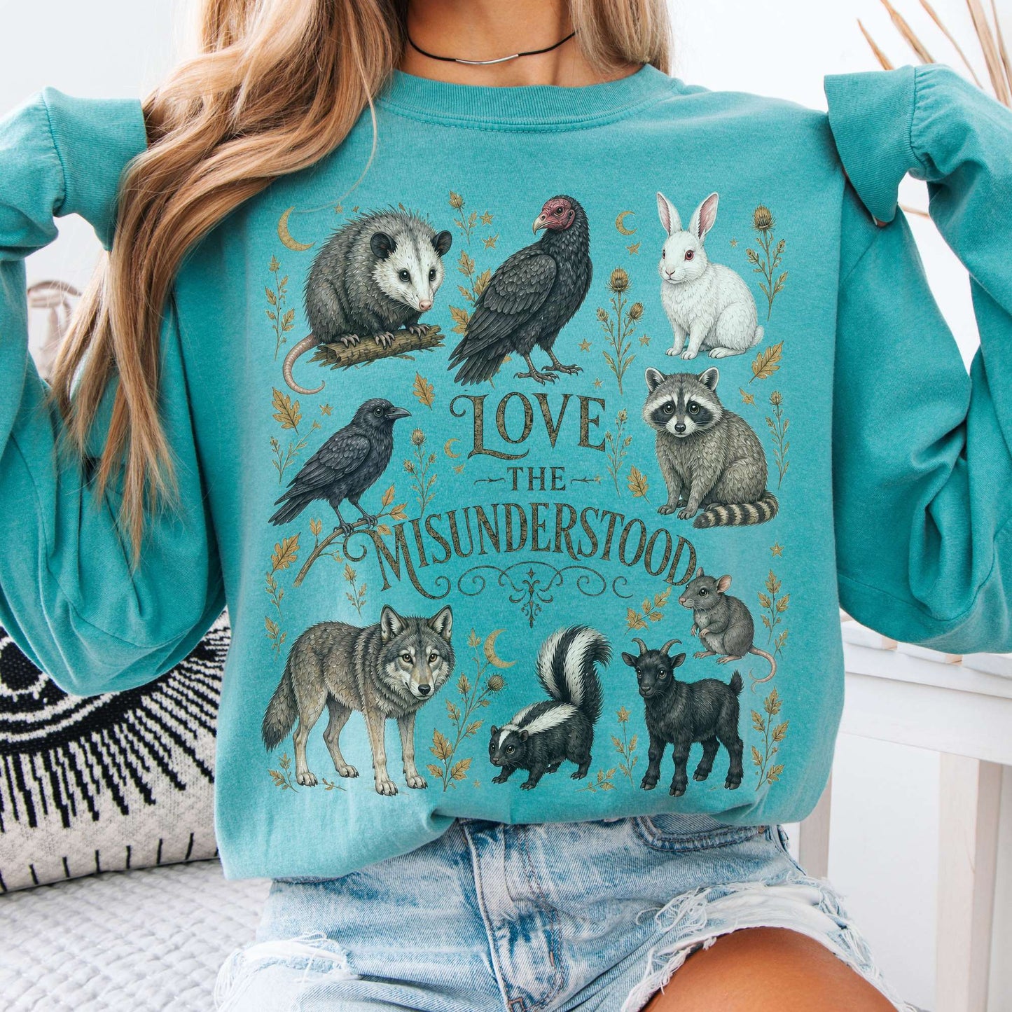 Love the Misunderstood Woodland Creatures Long Sleeve